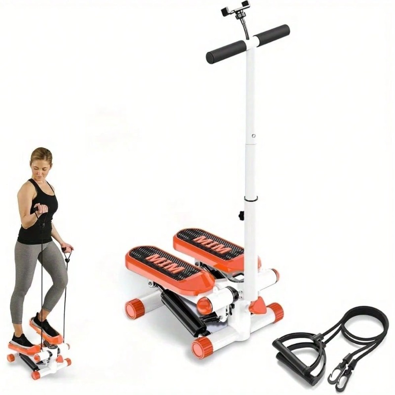 Home Gym Compact - Mini stepper con bande di resistenza