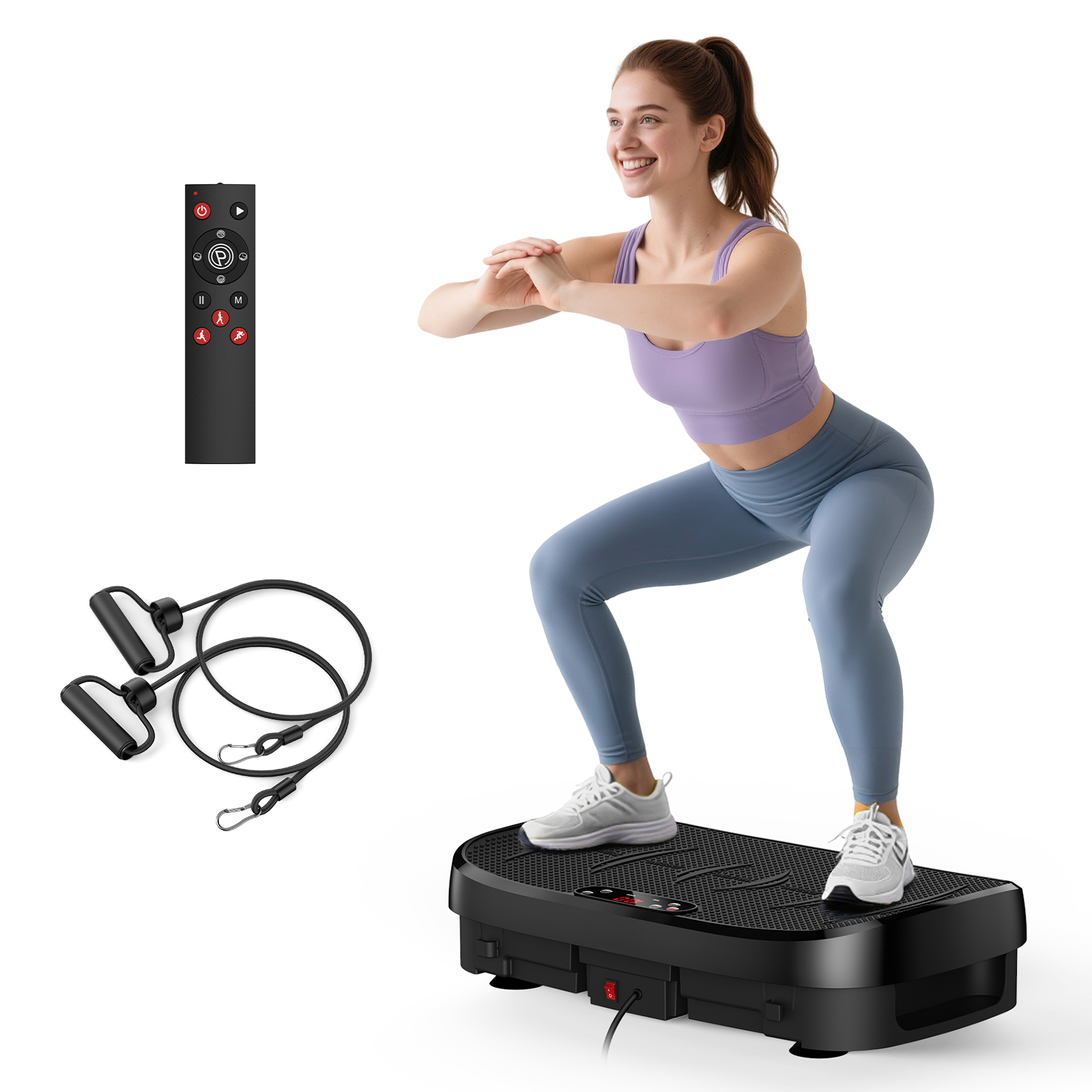Home Gym Hack - Piattaforma Vibrante per Bruciare Grassi, 120
