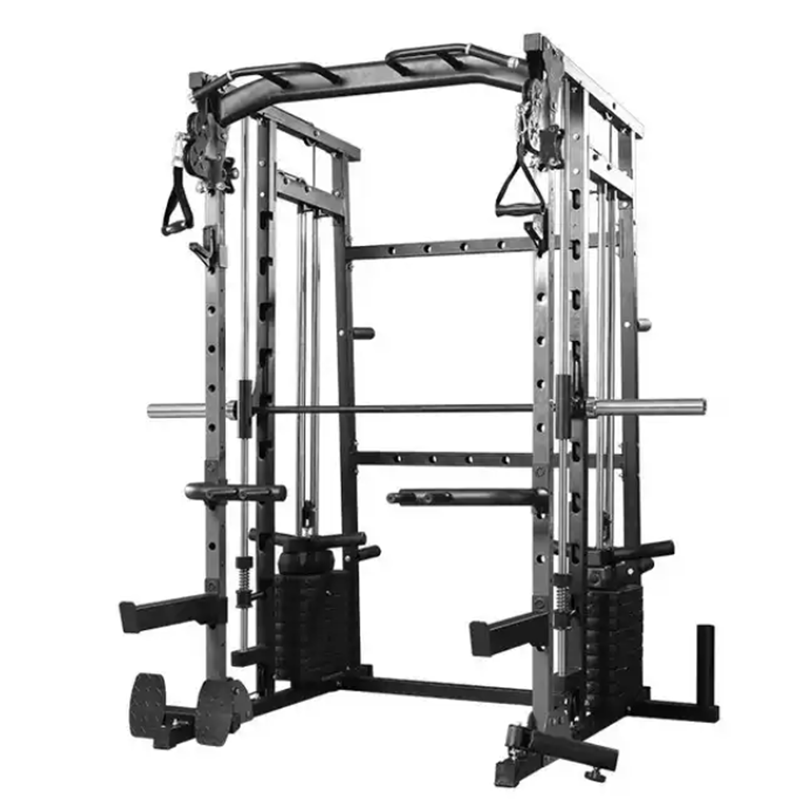 Home Gym Power Rack - Macchina Smith Multifunzione per Allenamento Completo