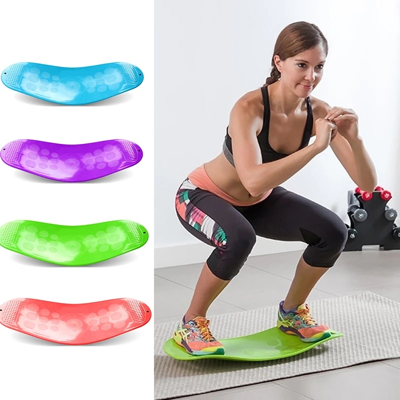Home Gym Hack - Fitness Twister Balance Board Trainer esercizio