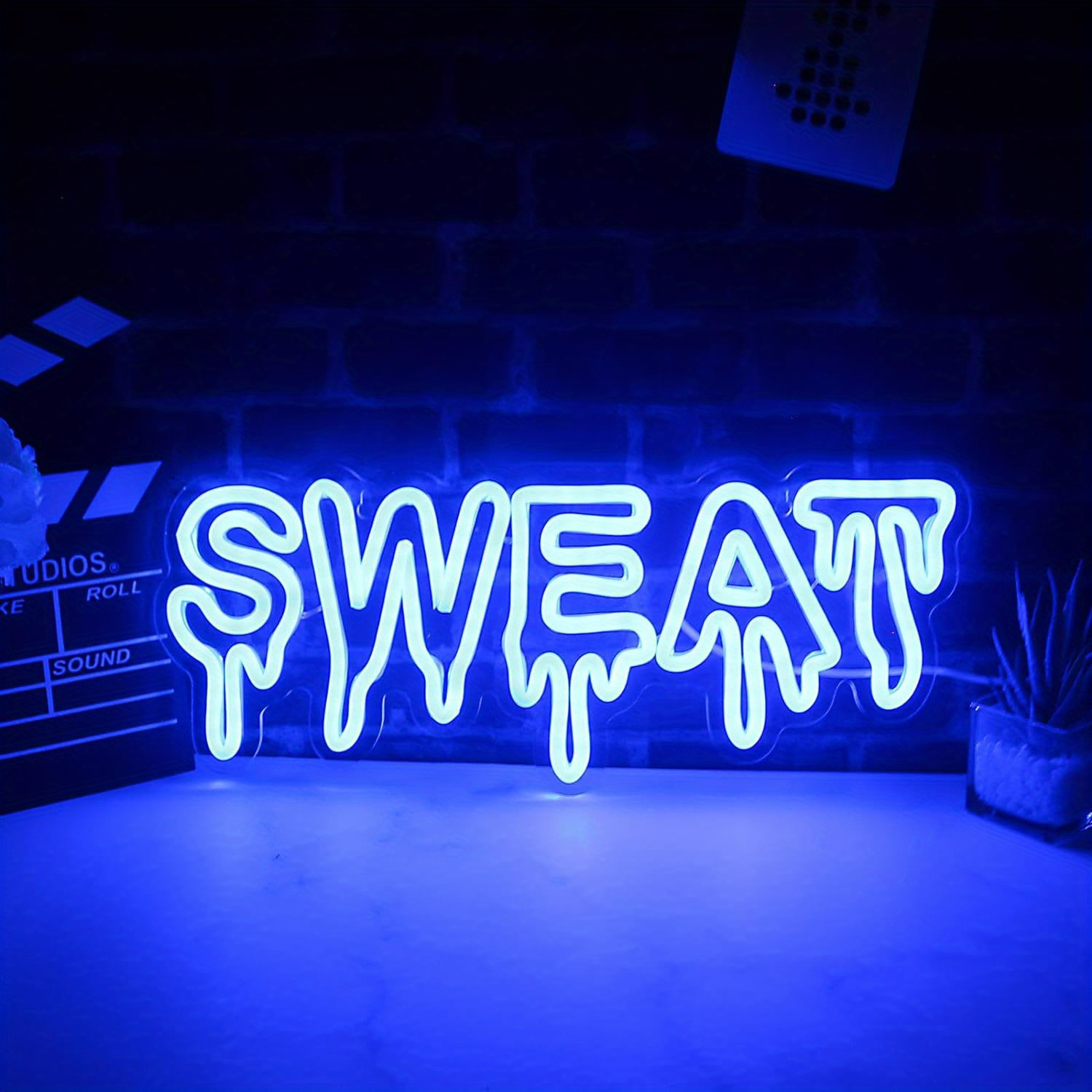 Home Zone Gym - Insegna al Neon LED 