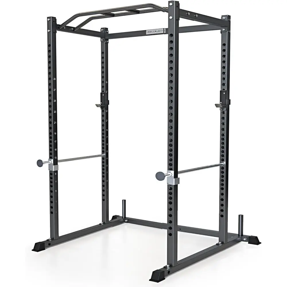 Home Gym Power Rack - Rack Multifunzione per Squat con Barre