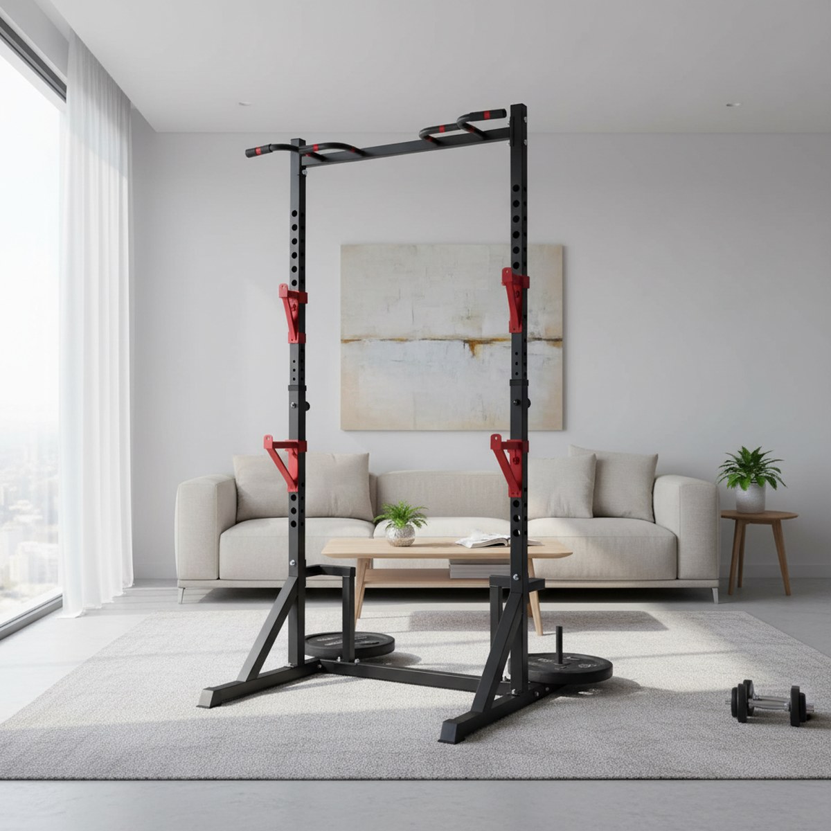Power Rack Regolabile con Barr - Home Gym Power Rack recensione e prezzo