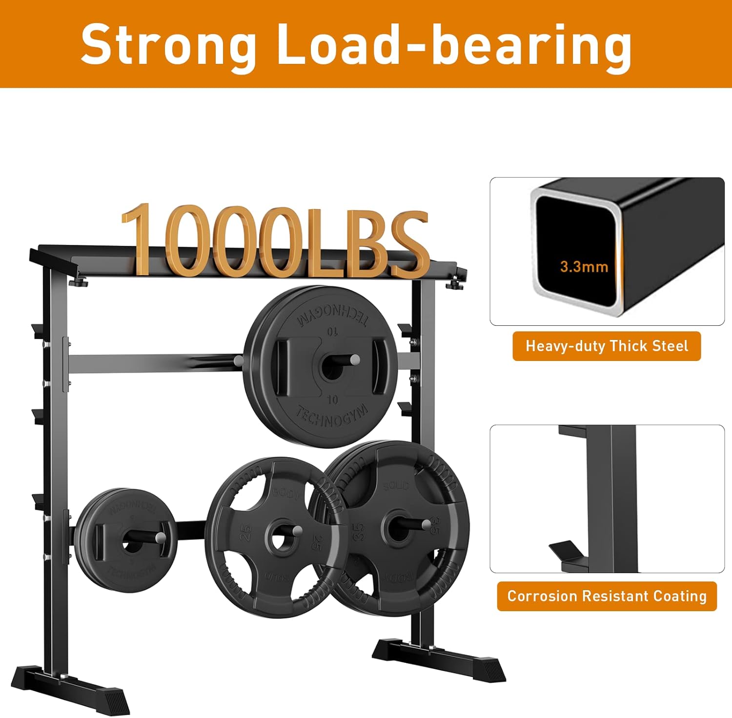 Rack Porta Pesi per Allenament - Home Gym Compact recensione e prezzo