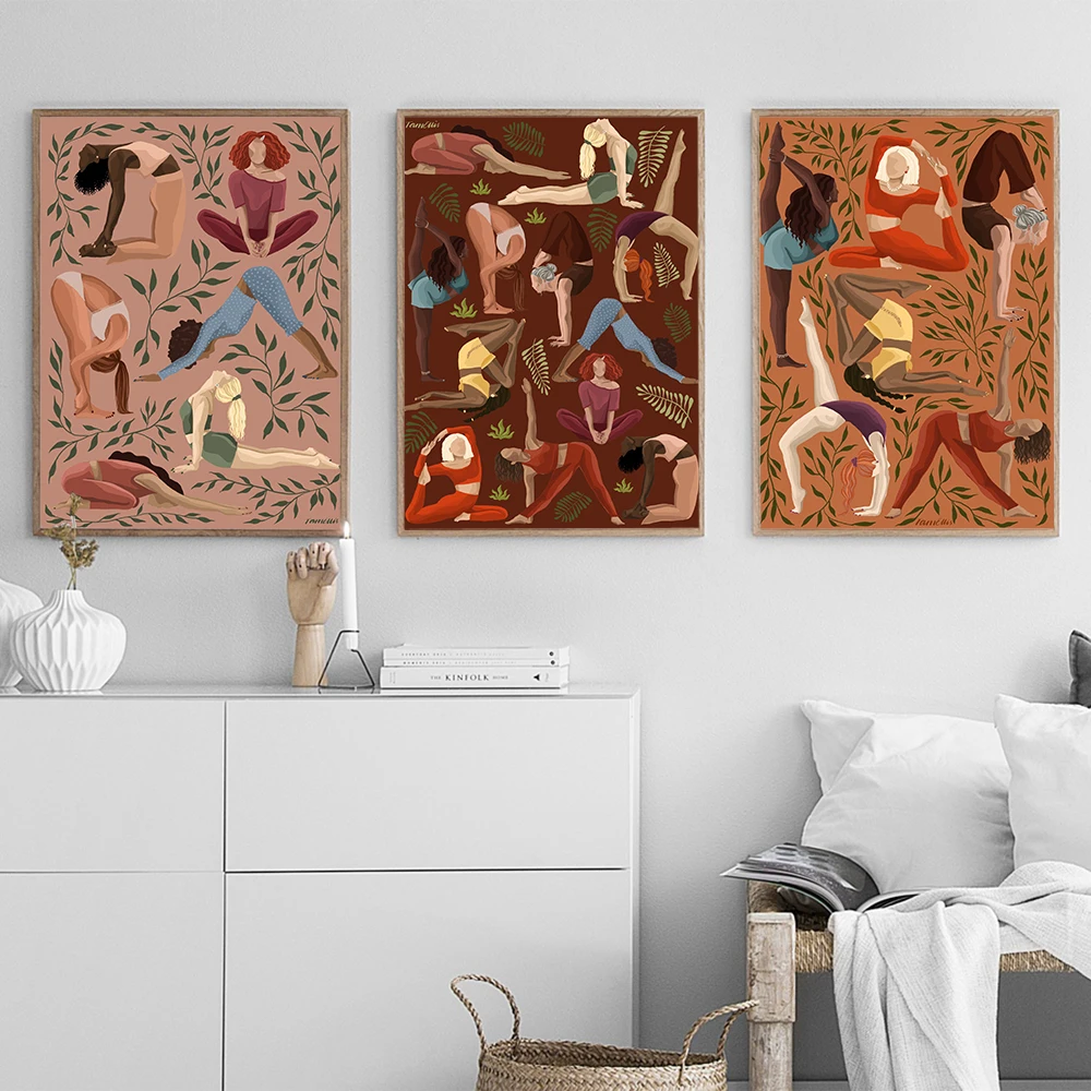 Vintage Yoga Moves Poster Stam - Home Gym York recensione e prezzo