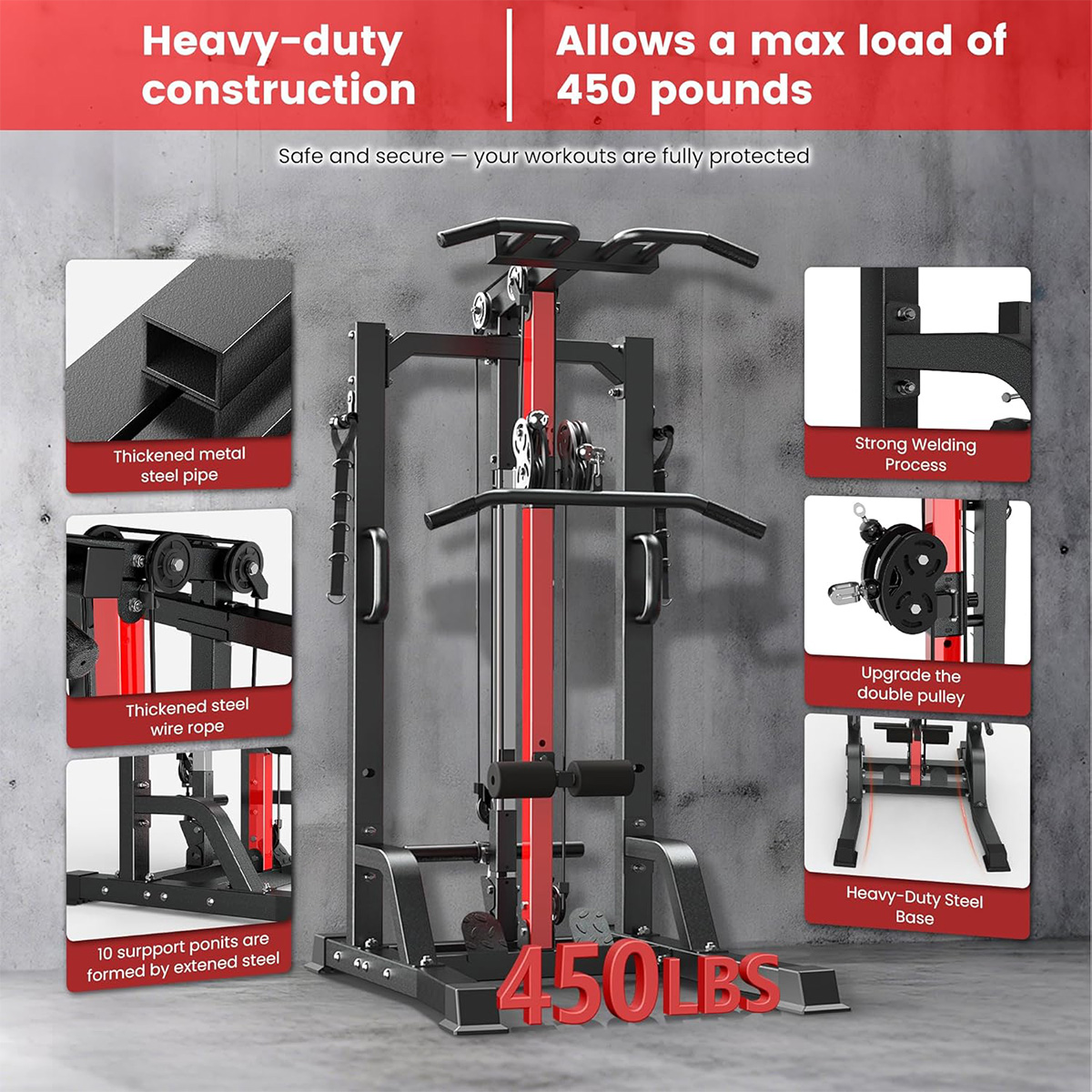 Pooboo Home Gym Machine - Sist - Home Gym Leg recensione e prezzo