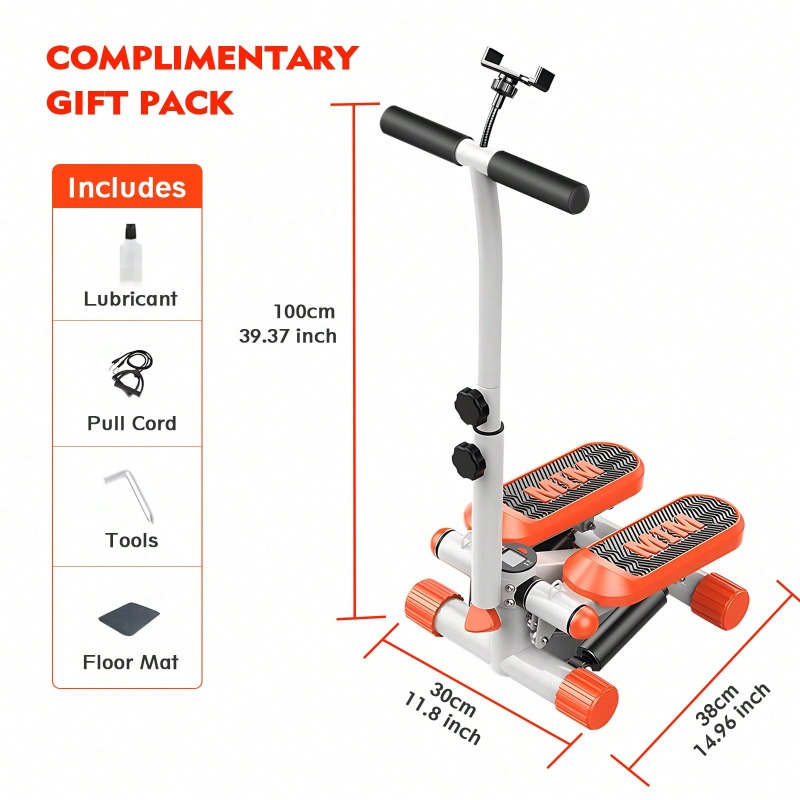 Mini stepper con bande di resi - Home Gym Compact recensione e prezzo