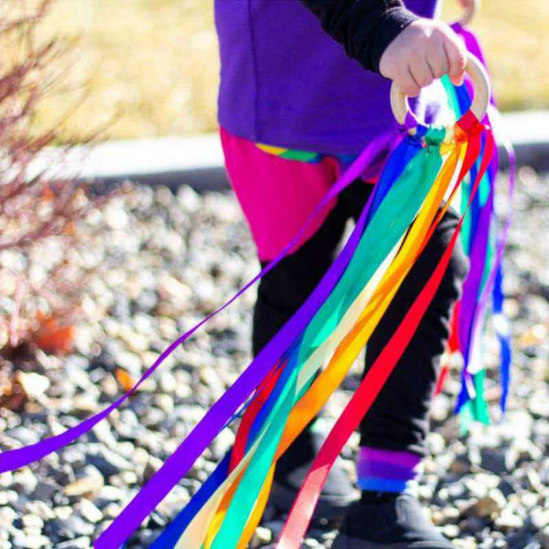 Aste per Aquiloni Arcobaleno M - Gymnastic Rings Wooden recensione e prezzo