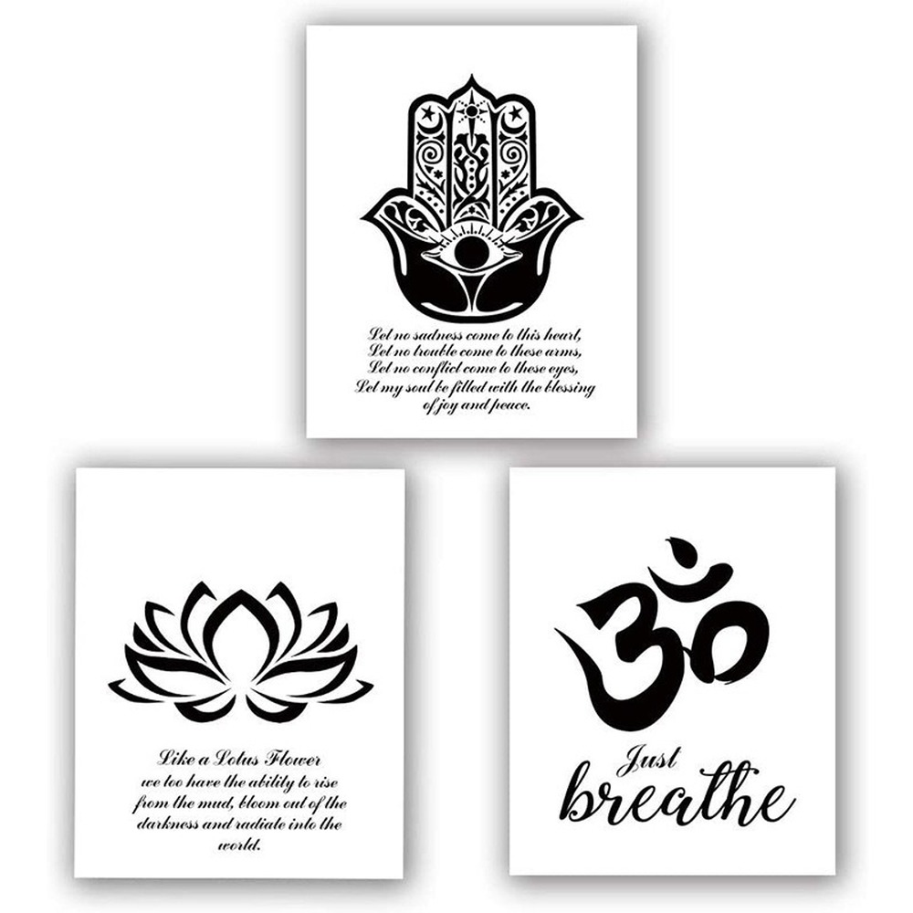 Yoga Art Canvas Painting Poste - Home Gym York recensione e prezzo