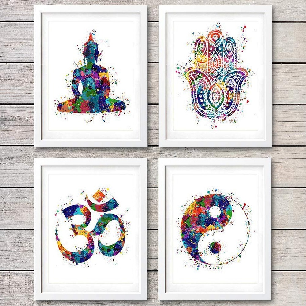 Yoga Art Canvas Painting Poste - Home Gym York recensione e prezzo