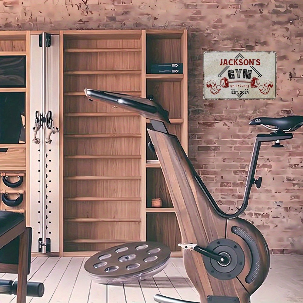 1 targa personalizzata con nom - Home Gym Names recensione e prezzo