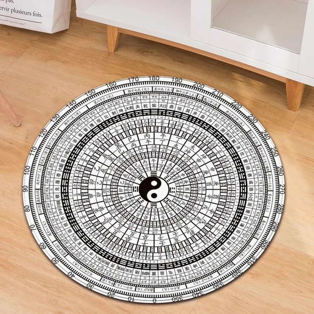 Yin Yang Taiji Tappeto rotondo - Home Gym Hack recensione e prezzo