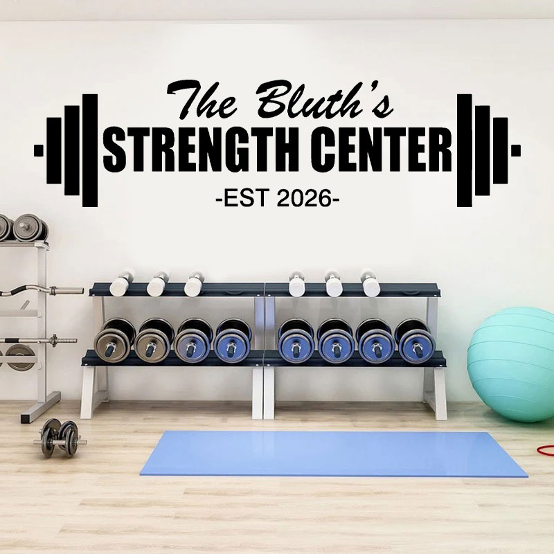 Adesivo Personalizzato con Nom - Home Gym Names recensione e prezzo