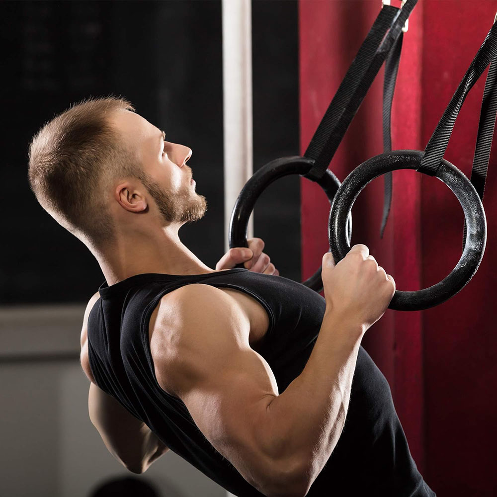 Anelli da ginnastica per allen - Gymnastic Rings Wooden recensione e prezzo