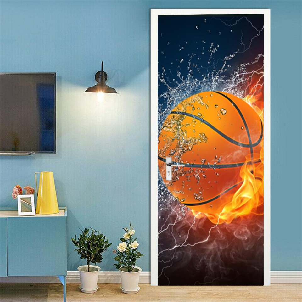 Calcio Basket Carta da parati  - Home Gym Room recensione e prezzo