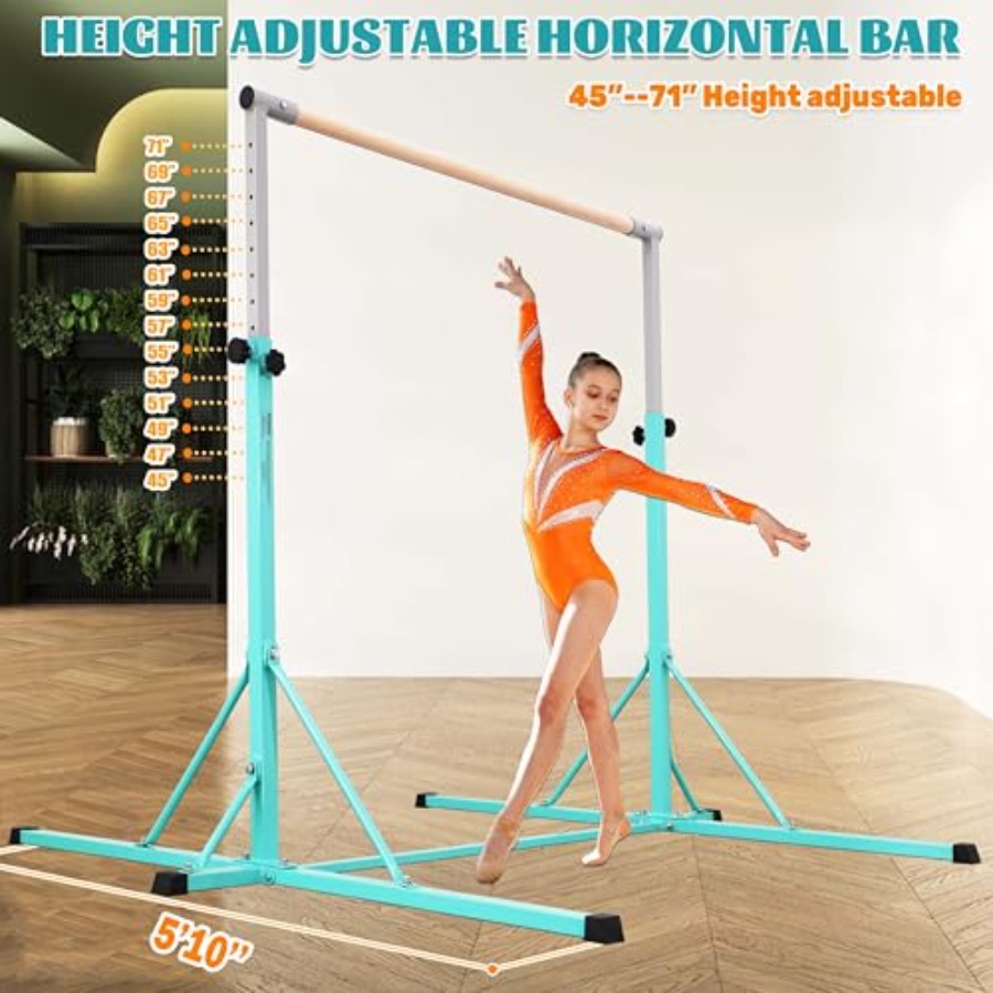 Barra da ginnastica per allena - Gymnastic Rings Wooden recensione e prezzo