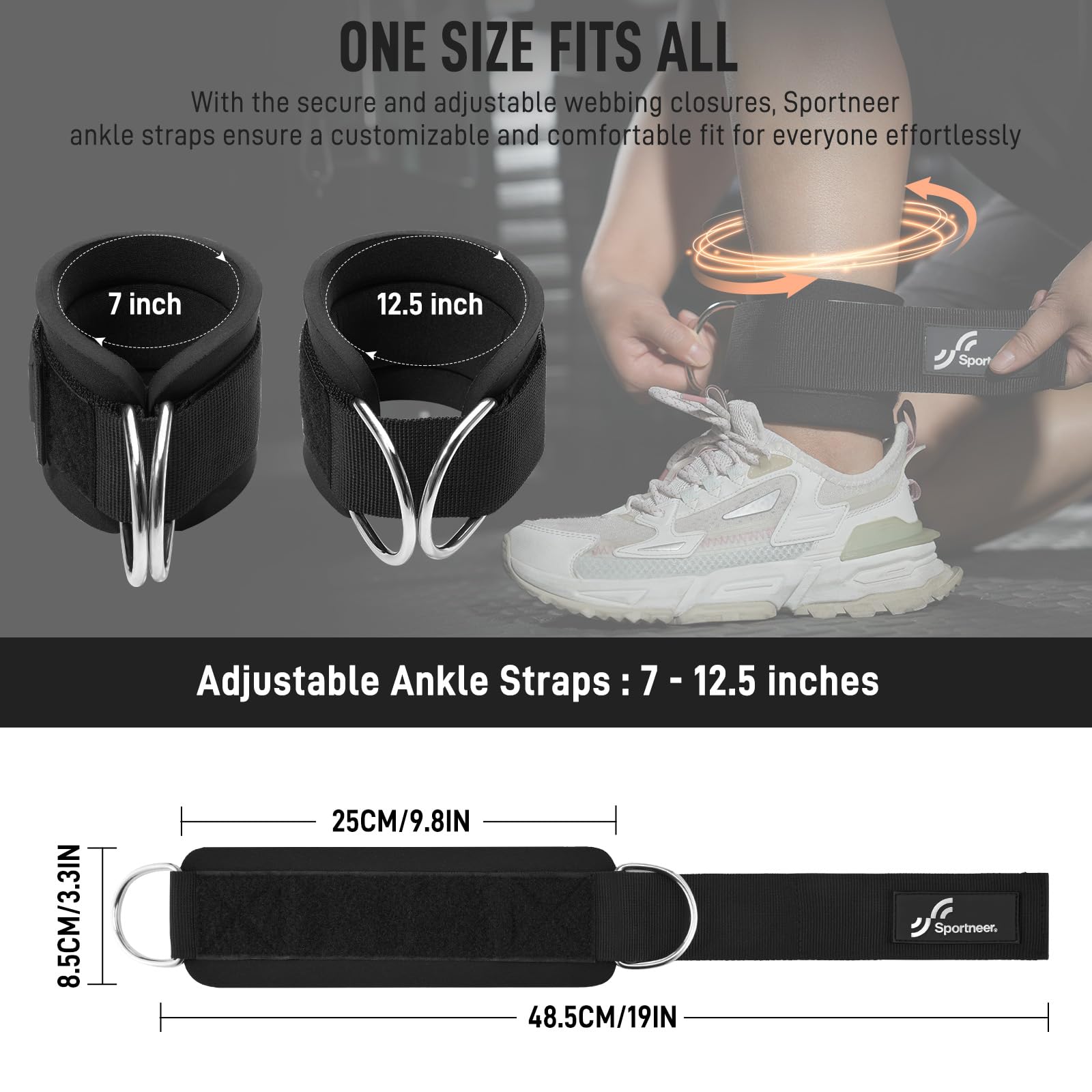 Sportneer Cinturini alla cavig - Home Gym Hack recensione e prezzo