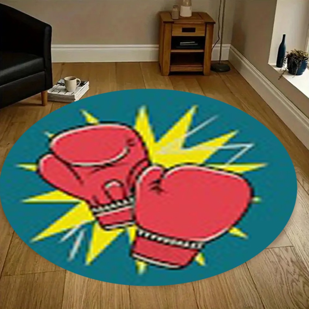 Tappeto Rotondo con Guantoni d - Home Zone Gym recensione e prezzo