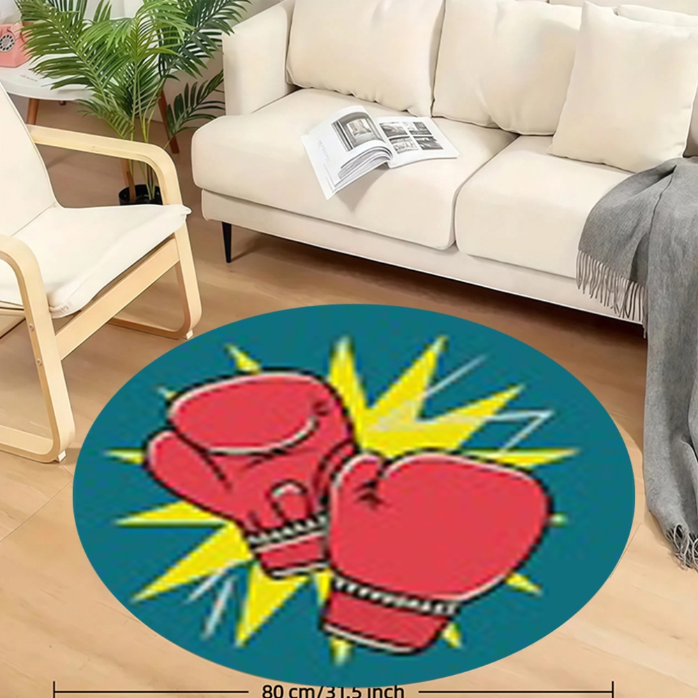 Tappeto Rotondo con Guantoni d - Home Zone Gym recensione e prezzo