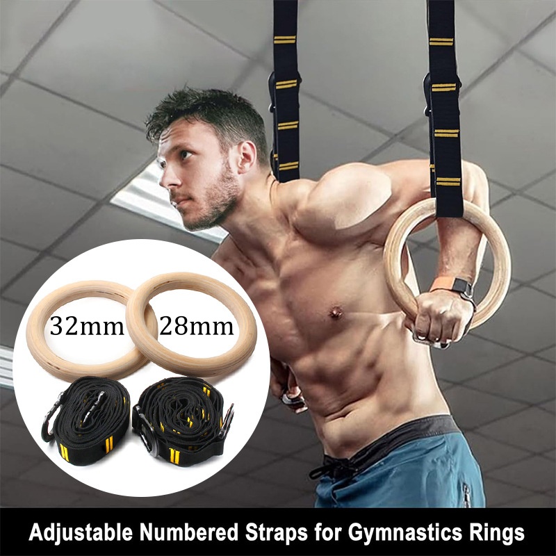 Anelli da Ginnastica da 28mm e - Gymnastic Rings Wooden recensione e prezzo