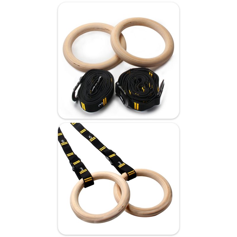 Anelli da Ginnastica in Legno  - Gymnastic Rings Wooden recensione e prezzo