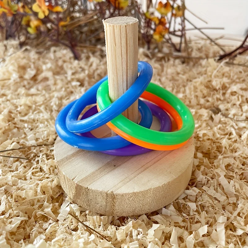 Giocattolo interattivo in legn - Gymnastic Rings Wooden recensione e prezzo