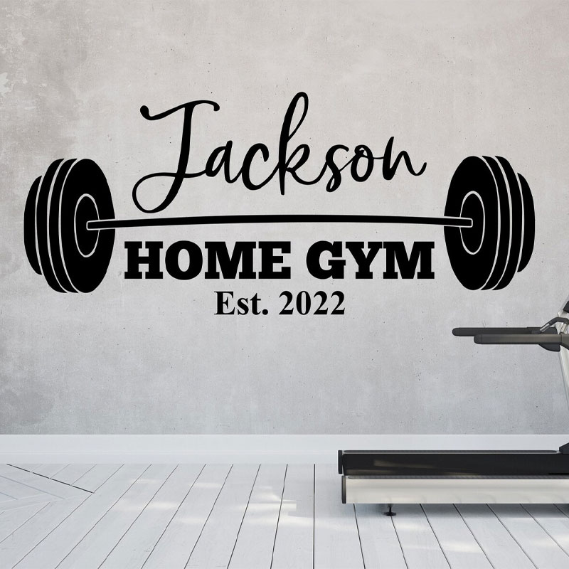 Adesivo Murale Personalizzato  - Home Gym Names recensione e prezzo