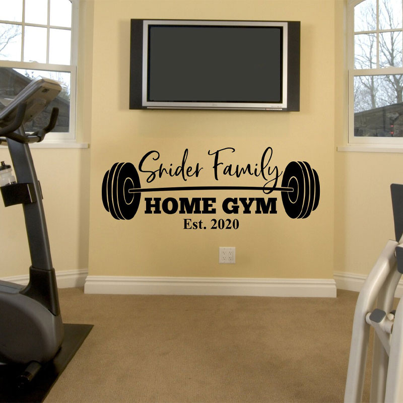 Adesivo Murale Personalizzato  - Home Gym Names recensione e prezzo