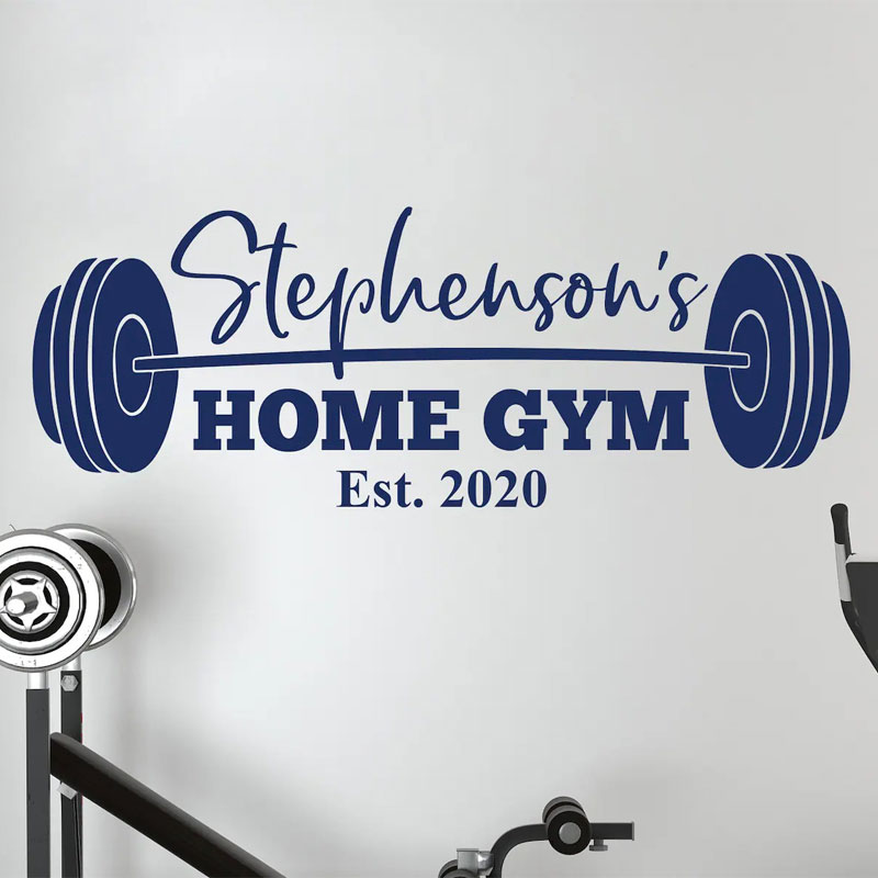 Adesivo Murale Personalizzato  - Home Gym Names recensione e prezzo