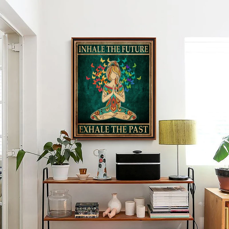 Pittura su tela Hippie Yoga Gi - Home Gym York recensione e prezzo