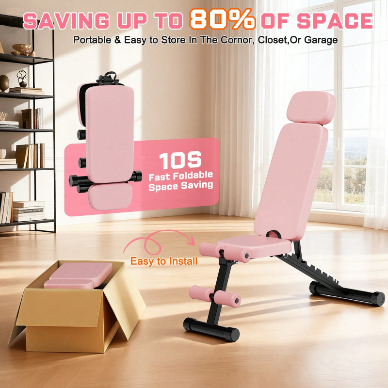 Panca per Pesi Regolabile a 9  - Home Gym Leg recensione e prezzo